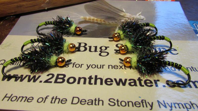 Original death stonefly nymph, salmon river, pulaski, Oswego, little sandy